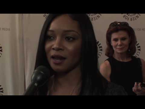 She also comments on the possibility of a romance between Lanie and Esposito She also comments on the possibility of a romance between Lanie and Esposito