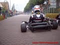 Demonstration Karting Team Kroes in Middelharnis (The Nether Demonstration Karting Team Kroes in Middelharnis (The Nether