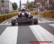 Demonstration Karting Team Kroes in Middelharnis (The Nether