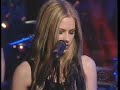 Avril Lavigne - Don't Tell Me on Late Late Show '04 (part 3)