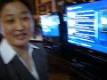 Sony Bravia press event in NYC - Christine talks