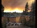 Lake Arrowhead Fire panning the view smoke 10/23/07 Lake Arrowhead Fire panning the view smoke 10/23/07