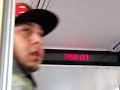 Inside of R-160A M Shuttle train!
