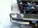 FORD MUSTANG SHELBY Engine Running