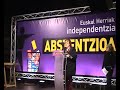 Galdakaoko Santi Brouard plazatik... ABSTENTZIOA!
