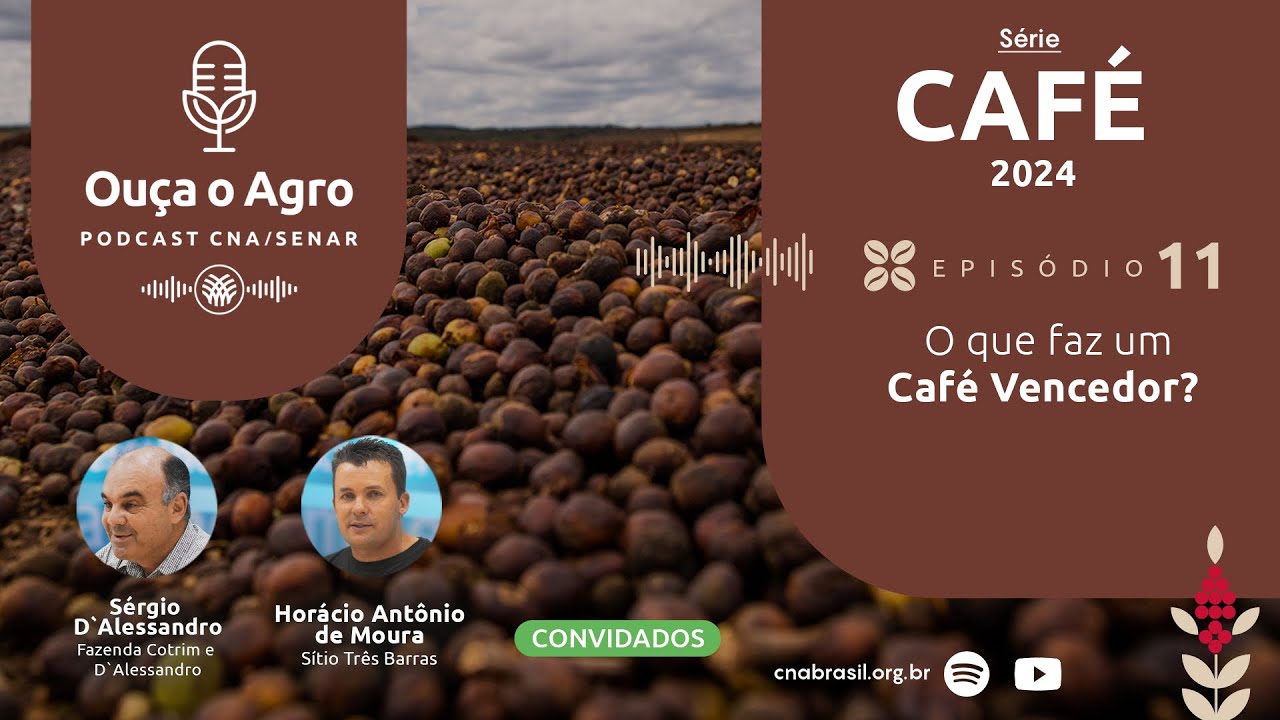 OUÇA O AGRO - Série Café 2024 - Episódio 11 - O que faz um Café Vencedor?