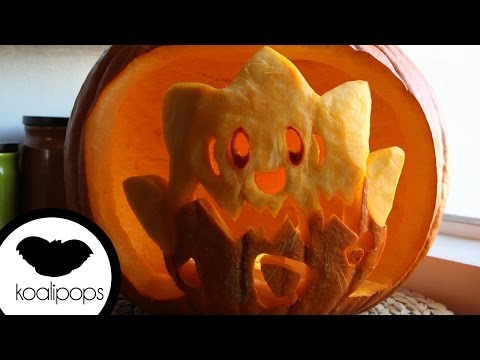 how to make a pokemon jack-o-lantern