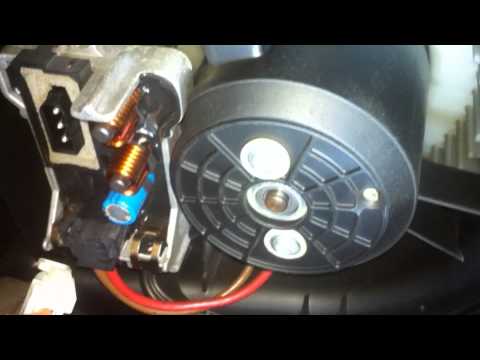 DIY BMW E65 E66 Air Conditioner Squeak Noise Fix ( blower motor resistor final stage )