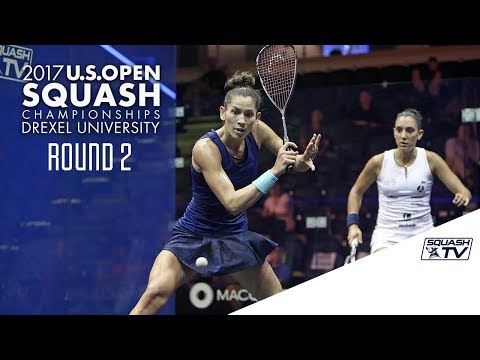 Squash: Women's Round 2 Roundup Pt. 2 - U.S. Open 2017