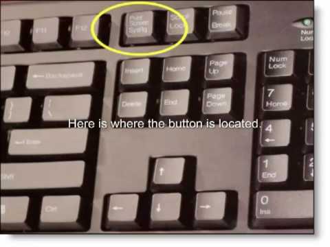 how to use prt sc button on laptop