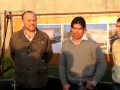 Entrega oficial de terrenos en el parque estadio a Marcelo Salas parte 1