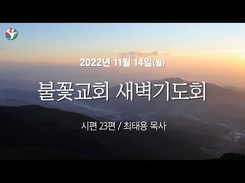 2022년 11월 14일 새벽예배 