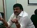 chiranjeevi secreet meeting with party leaders