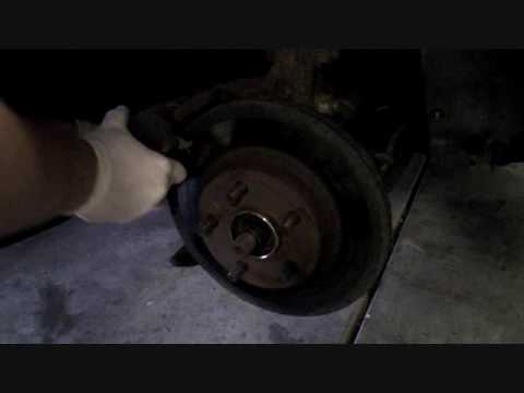 How to change front brake rotors on most cars! Pontiac Grand Am example