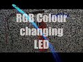 Simple LED fibre optic colour changer