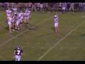 Hudetz run JCA vs Morris varsity football game 2007