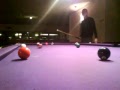 Me and my dad playing pool at Stockport Crucible