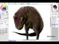 SPEED PAINTING -DINOSAUR17-