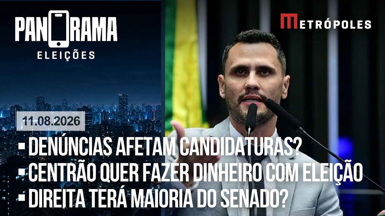 AO VIVO: denúncias afetam os candidatos à Presidência da República