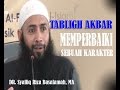 Memperbaiki Sebuah Karakter, Ustadz DR. Syafiq Rez