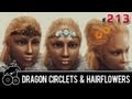 Dragon Priest  DragonBorn Circlets Aetherial Crown for TES V: Skyrim video 1