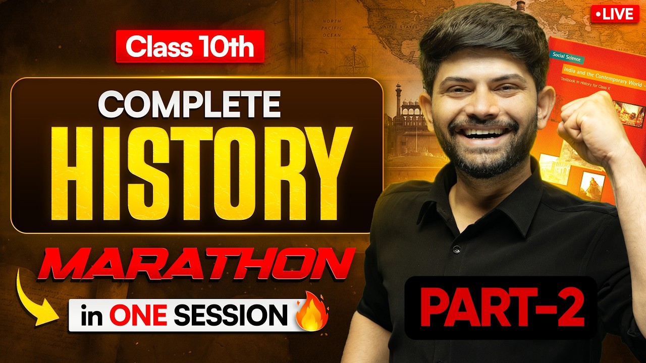 Class 10 SST - Complete History Revision (Part-2) 🔥 | Session 2026 | Digraj sir