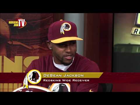 Desean Jackson - WR DeSean Jackson signs with the Washington Redskins and then joins host Larry Michael on a special segment of Redskins Nation.