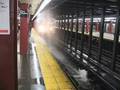 NYC Subway Waterfall