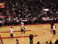 Chris Bosh shooting 3-pointers (Oct. 28, 2007)