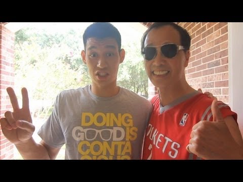 Jeremy Lin hangs with Papa Jumba x KevJumba