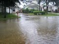 SUV creates wake