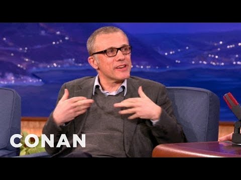 Waltz - It's not that Christoph won't talk about it, it's that he can't remember. More CONAN @ http://teamcoco.com/video.