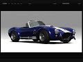 Forza 3 Buying a Shelby cobra and 1 race from cockpit.