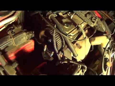 how to change engine belt