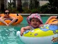 Morgan rafts on the Lazy River