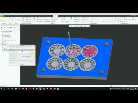 Lập trình rought volume, trajectory, profile in creo parametric