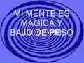 Bajar de peso es cuestion mental en espa�ol