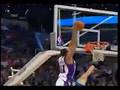 Shawn Marion alley oop dunk over Dirk Nowitzki