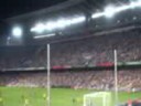 eto scoort winnend doelpunt tegen Boca Juniors