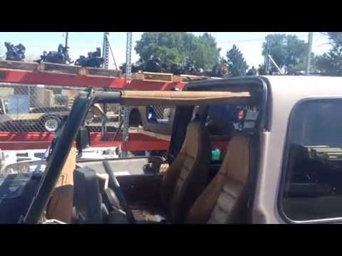 how to paint a yj hardtop
