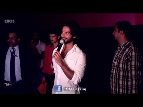 R...Rajkumar fans screening with Shahid Kapoor