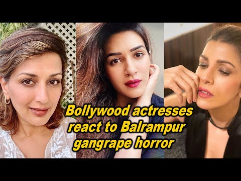 Bollywood actresses react to Balrampur gangrape horror