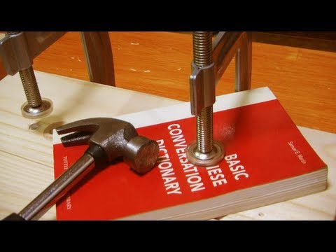 how to properly bind a book