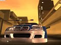 GTA San Andreas NFS most wanted car mod