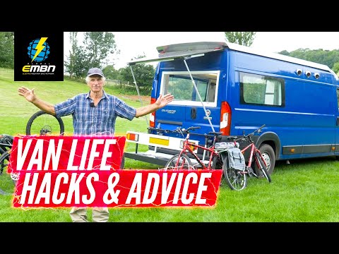 Off Grid DIY Low Budget Camper Van Conversion With E Bike Charging | Ray's Ultimate Build