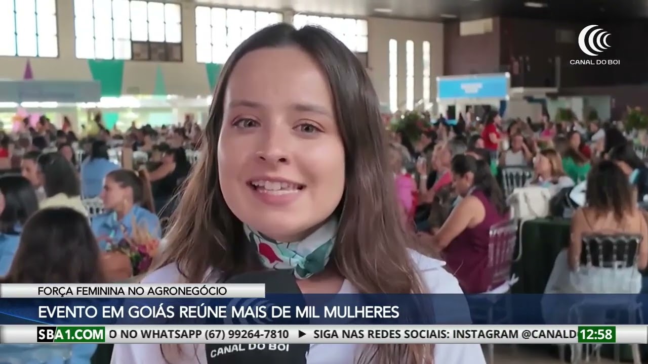 Evento do agronegócio em Goiás reúne mais de mil mulheres