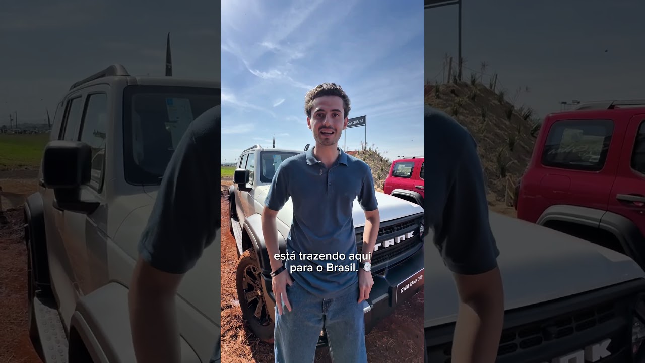 Confira o Test Drive do GWM Tank 300 na Agrishow 2026