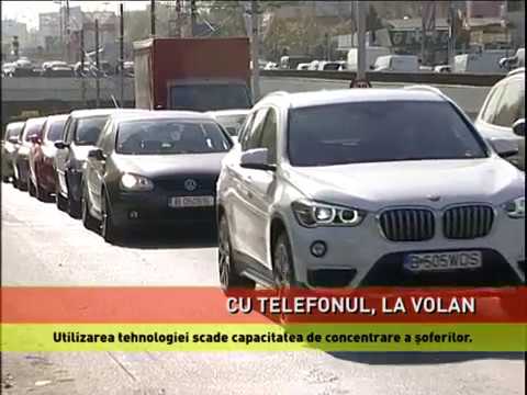 Utilizarea tehnogiei scade capacitatea de concentrare a șoferilor