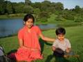 Pranav at Chicago Botanic Garden