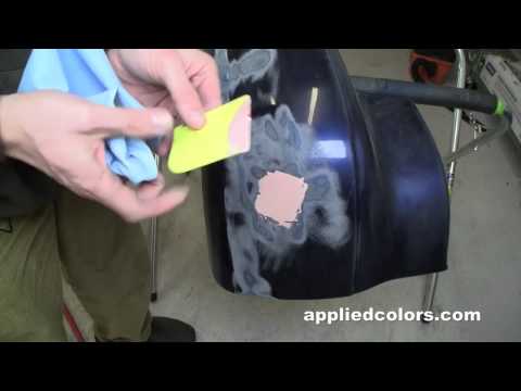 how to repair plastic bumpers